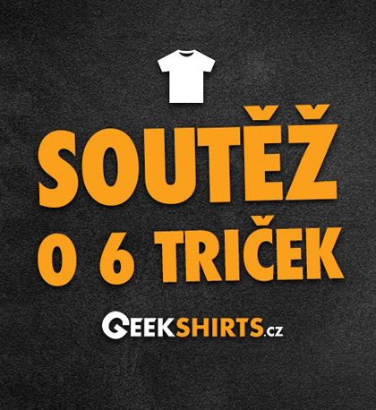 ... o 6 triček Geekshirts dle vlastního výběru