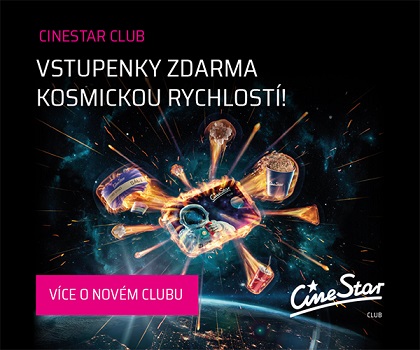 ... o členství v CineStar Clubu na rok zdarma
